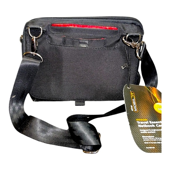 Black Travel Essentials Notebook Caddy NWT - Picture 1 of 14